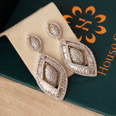 Luna Diamond Studded Earrings
